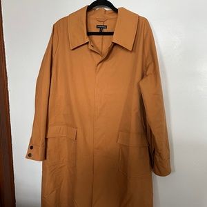 Universal Standard Waiting for Rain coat - Caramel Color Size M 18-20